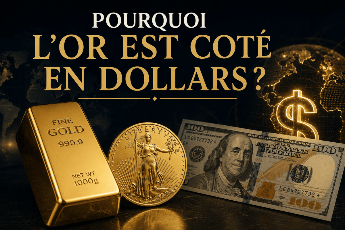 image pourquoi l or est cotee en dollars